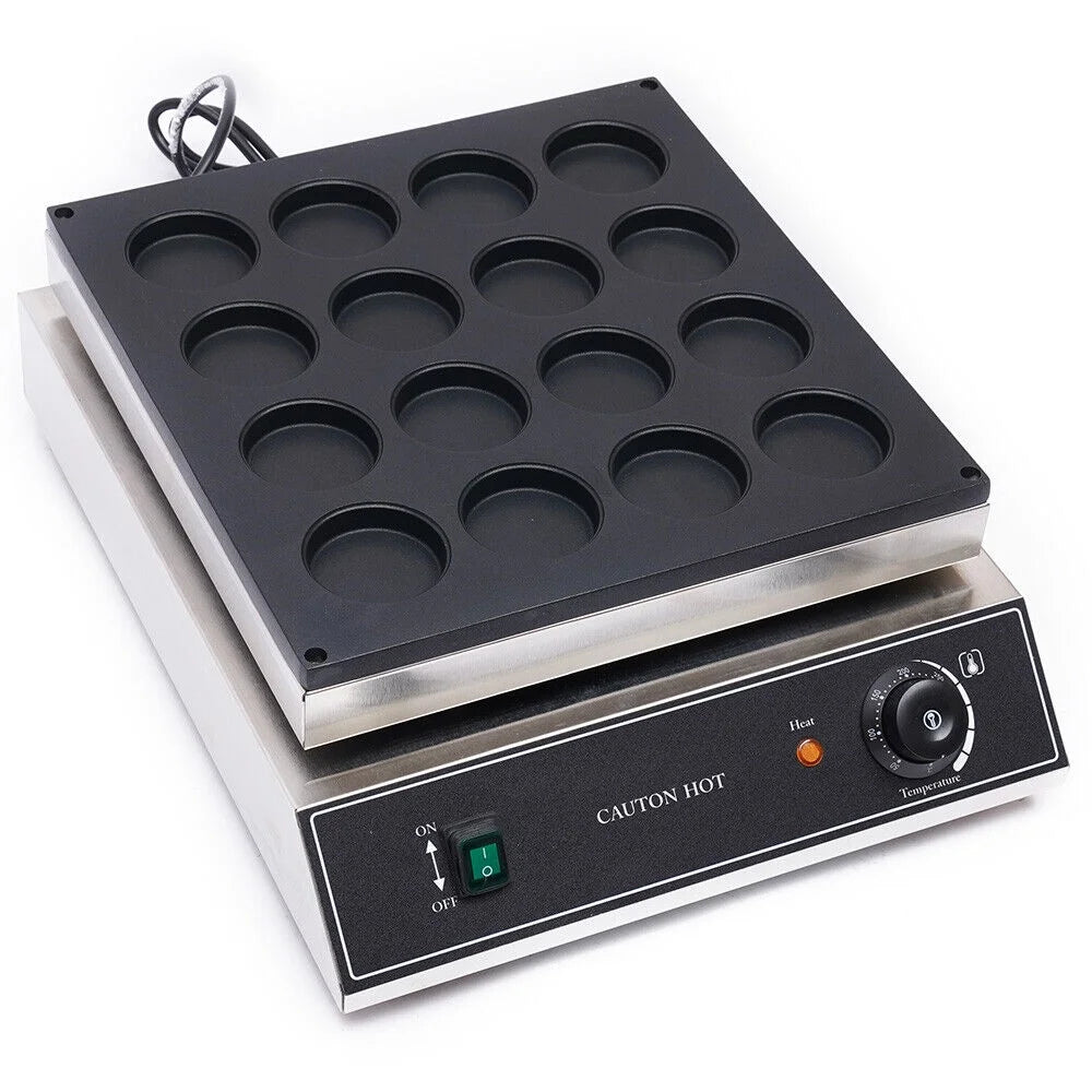 16 Holes Electric Nonstick Waffle Pancake Maker 1700W T2167