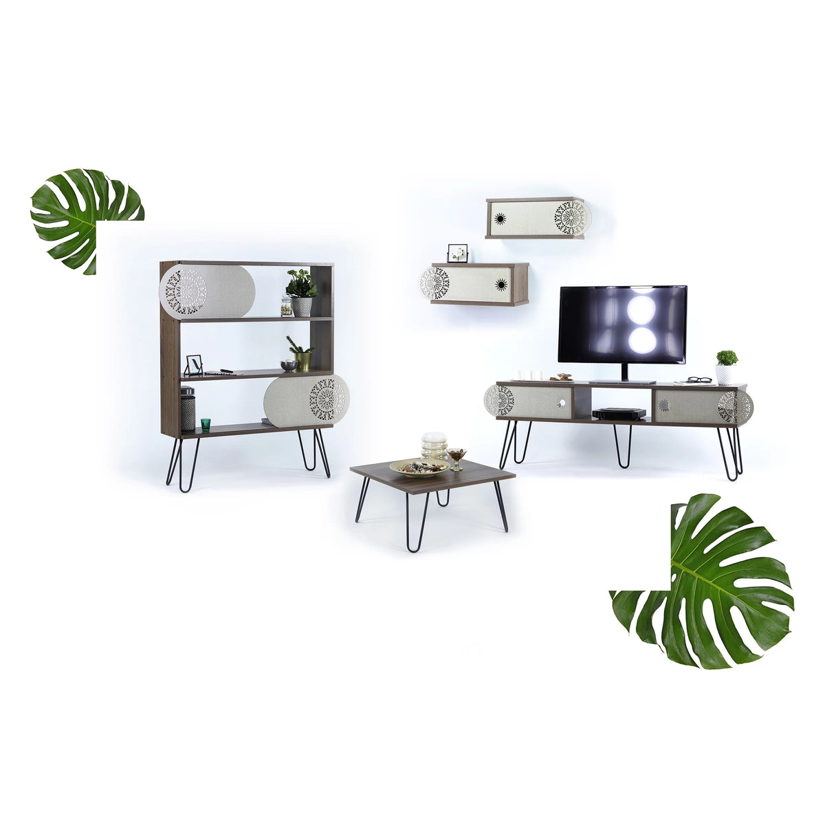 Modern Wood Tv Stand C209908