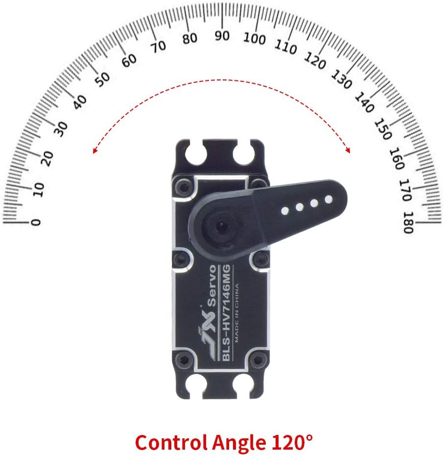 46kg Brushless Full CNC Digital Servo, Pack of 2 K97702