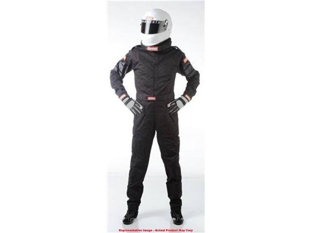 Black Driving Suit Medium Tall N532