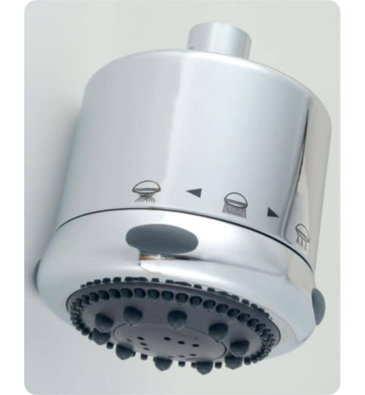 Light Grey Satin Brass Showerhead O667042