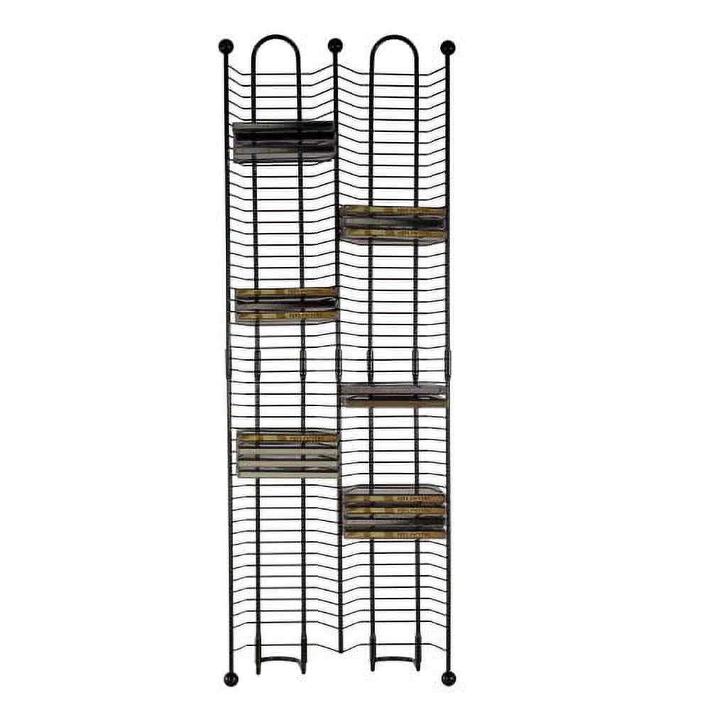 100 CD Tower Gunmetal Metal Balls I28154