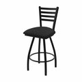 Swivel Bar Stool with Black Wrinkle Finish P919