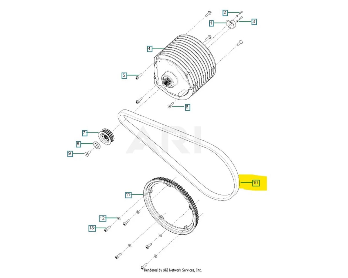 OEM Replacement Drive Belt N1872