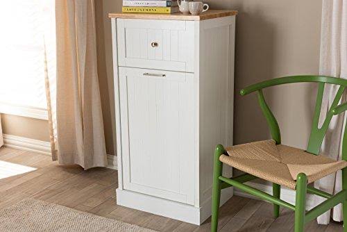 White/Oak Brown Kitchen Cabinet A82442