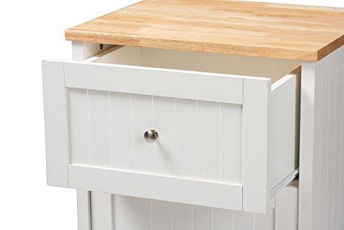 White/Oak Brown Kitchen Cabinet A82442