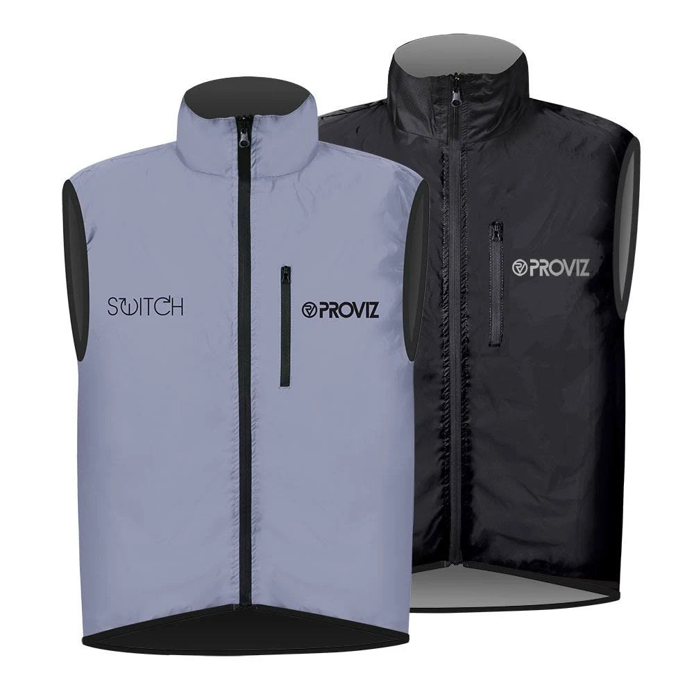 Black Reflective Gilet K3498