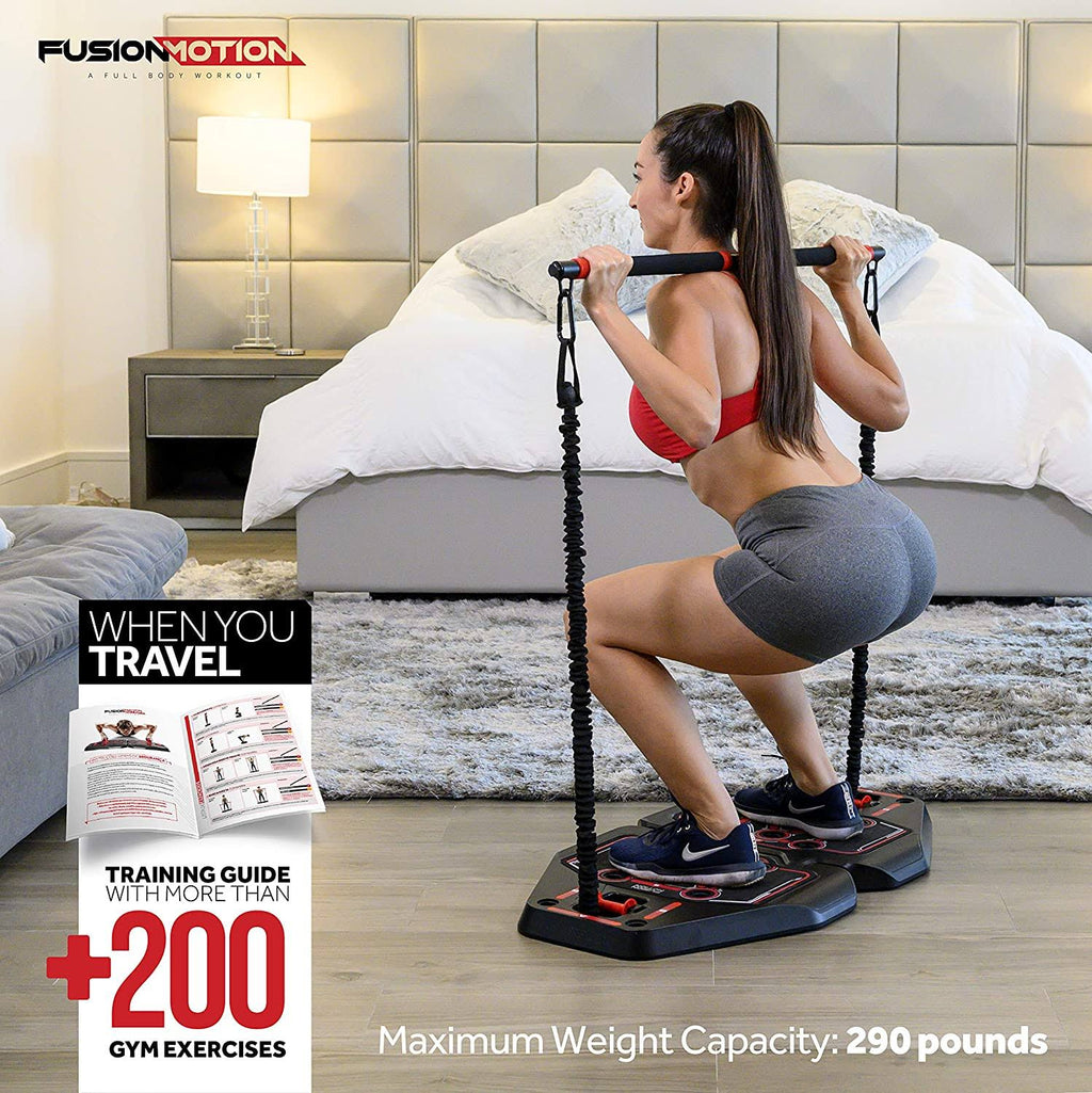 Portable Gym with 8 Accessories F3654