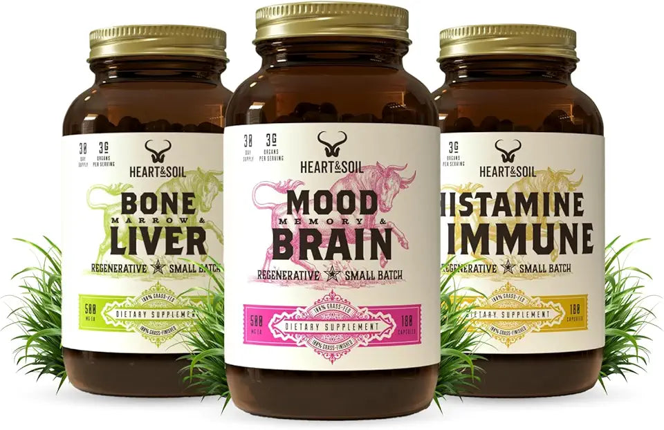 Mood Memory Brain Bone Marrow Liver and Immune Support Supplements C9185