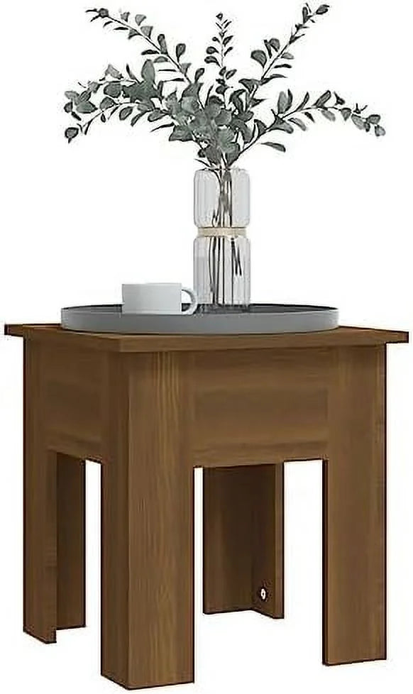 Sonoma Oak Engineered Wood Table 15.7"x15.7"x16.5" P131930