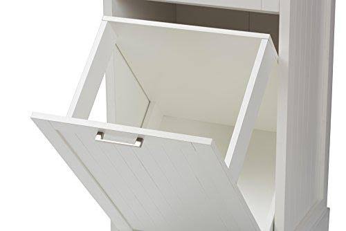 White/Oak Brown Kitchen Cabinet A82442