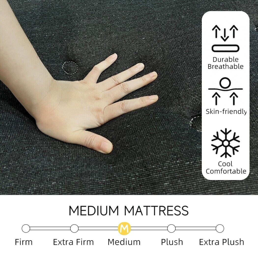 14 Inch Memory Foam Pocket Spring Twin Mattress U2817