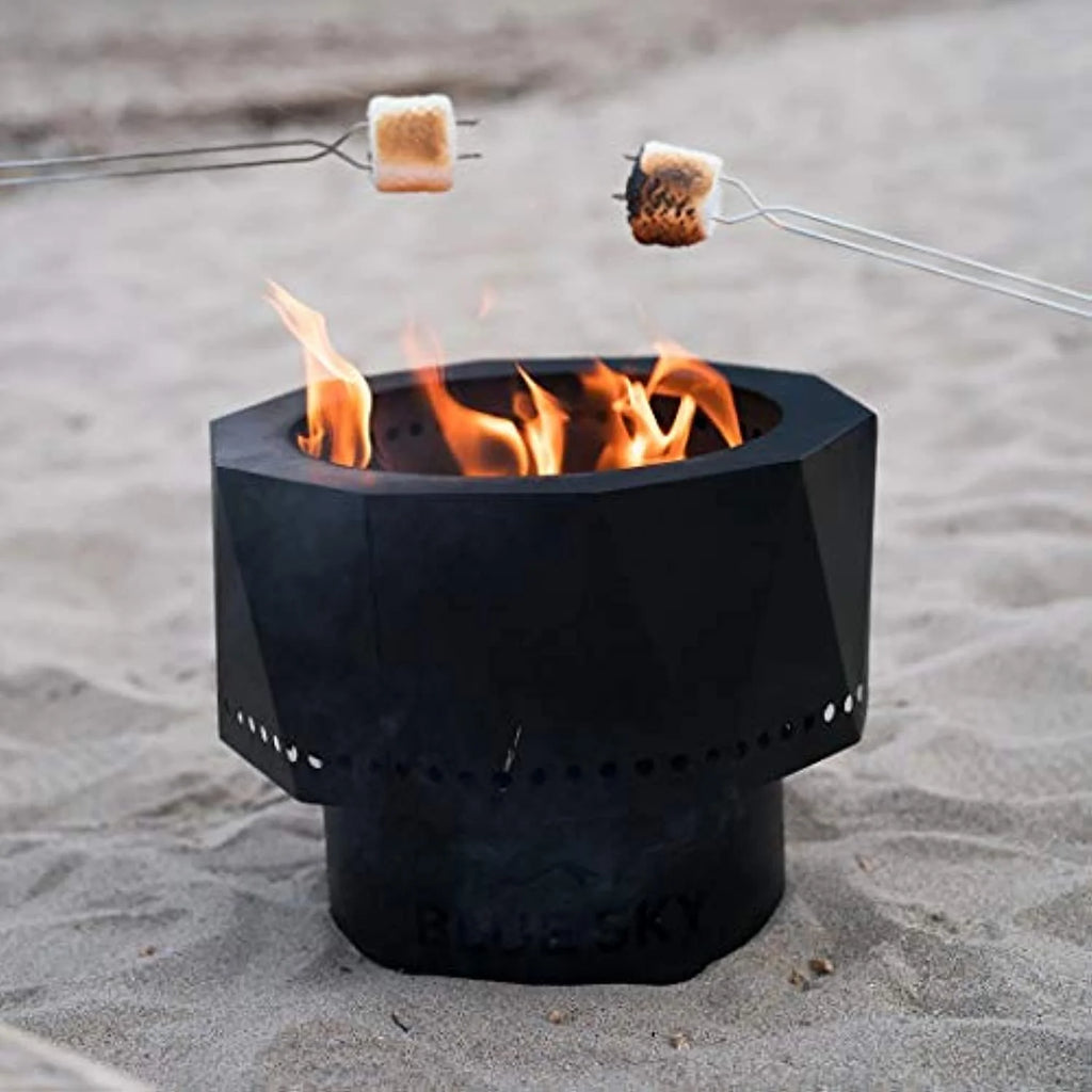 Steel Round Wood Pellets Fire Pit T66767