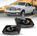 Black Housing Smoked Lens LED HID Headlight Assembly L8254