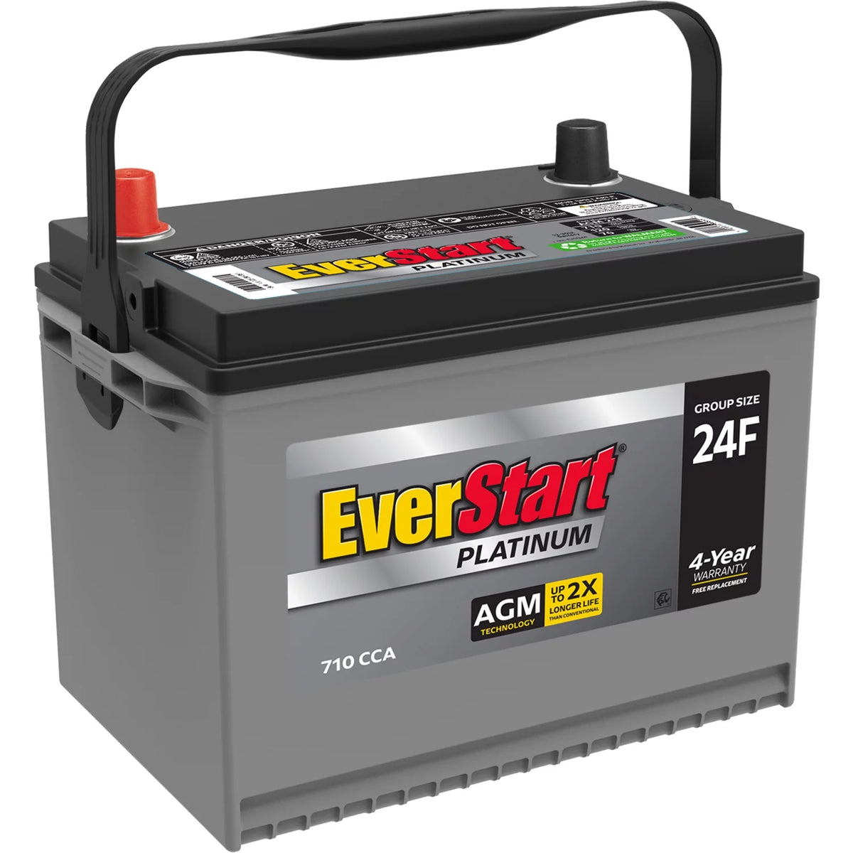 AGM Automotive Battery Group Size 24F 12 Volt 750 CCA B993