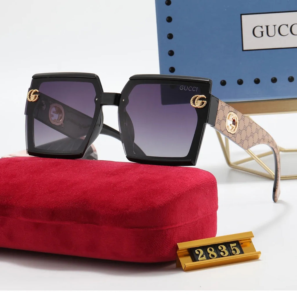 Square Thread Double G Polarized Sunglasses G1590