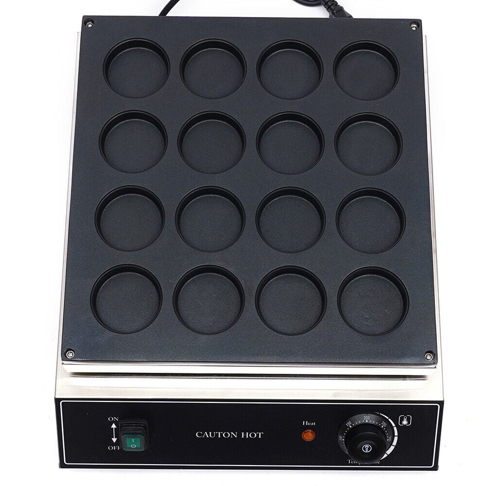 16 Holes Electric Nonstick Waffle Pancake Maker 1700W T2167