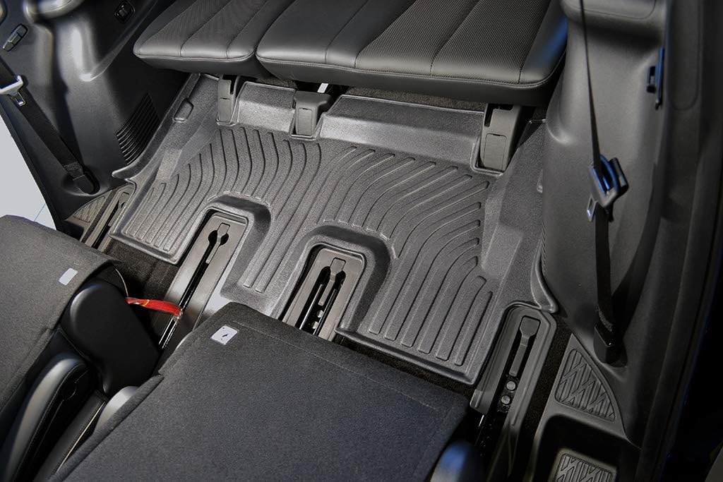 Heavy Duty Black Trunk Floor Mats for Hyundai Palisade 2020-2021 N589