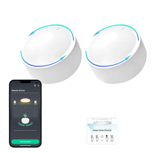 ZigBee Smart Knob Switch Wireless Rotatable Dimmer Switch Y1674