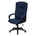 Blue Fabric Executive Swivel Chair with Arms K29593