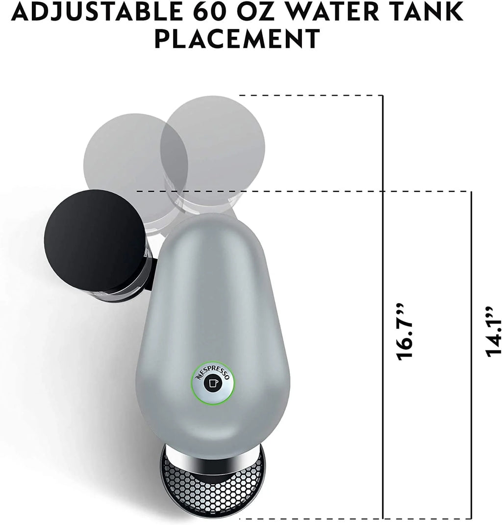 Silver Coffee and Espresso Maker V480232