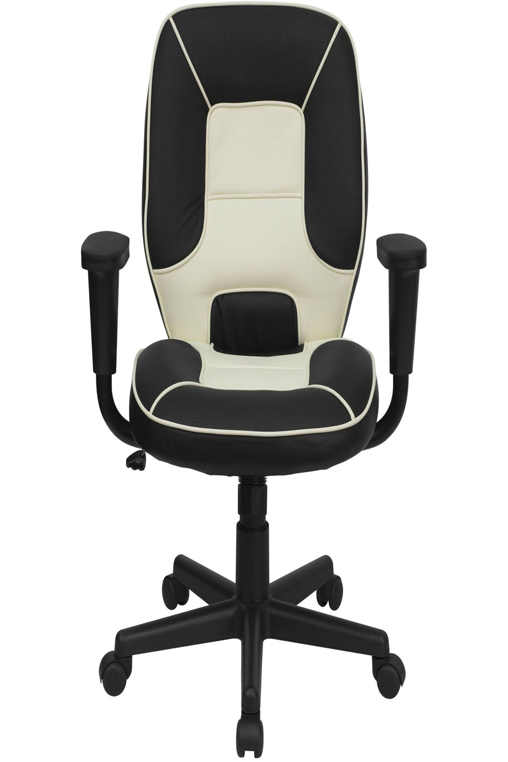 Black Vinyl Mid-Back Executive Office Chair M789