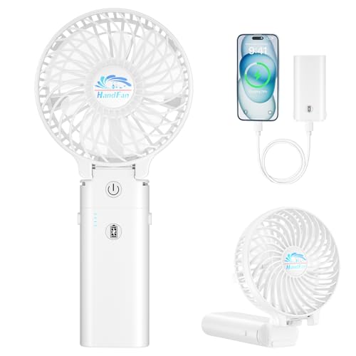 5200mAh Rechargeable Portable Handheld Fan W8416