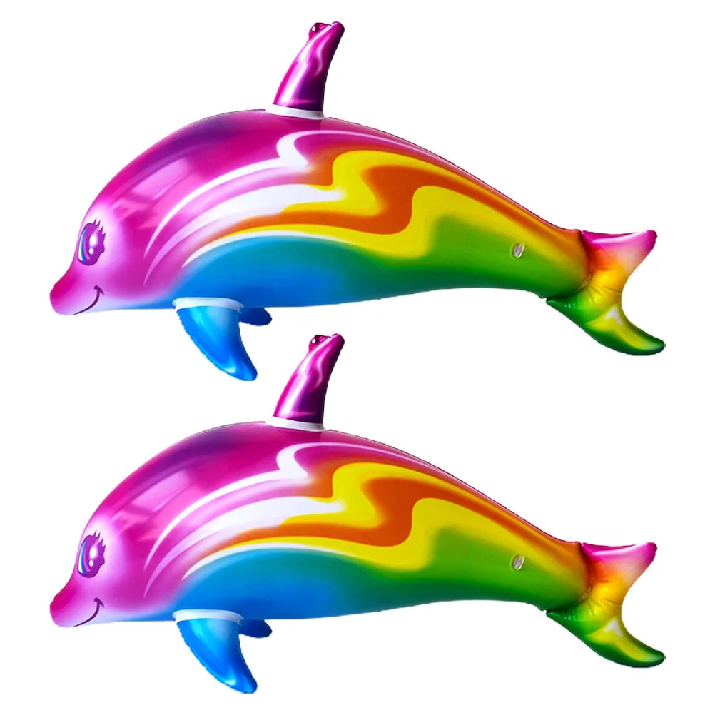 2pcs Inflatable Dolphin Toys D81844