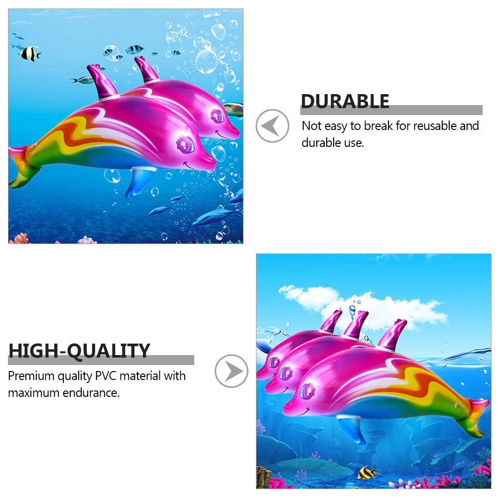 2pcs Inflatable Dolphin Toys D81844