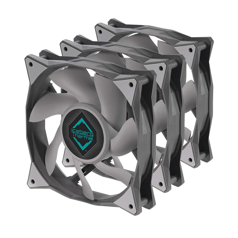 Black 120mm PWM Case Fan (3-Pack) F71439