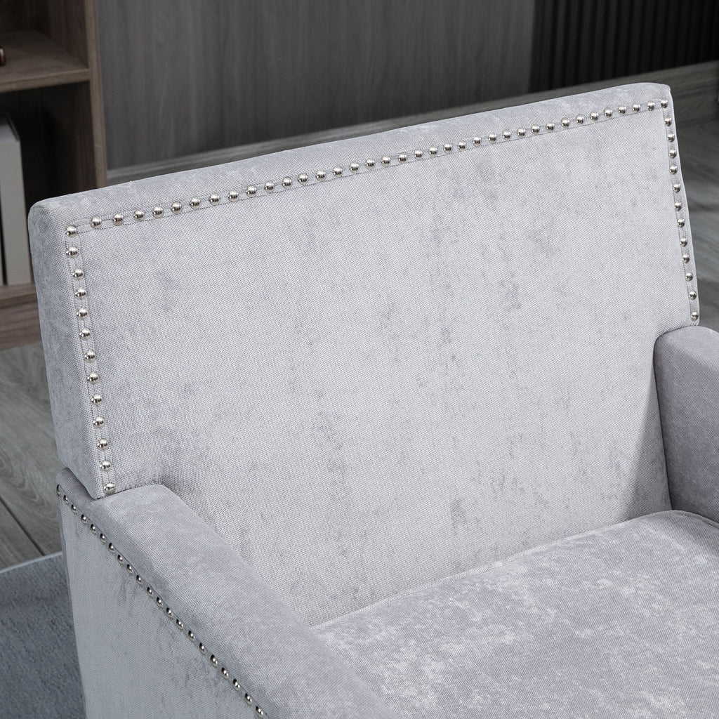 Velvet Accent Chair L8188
